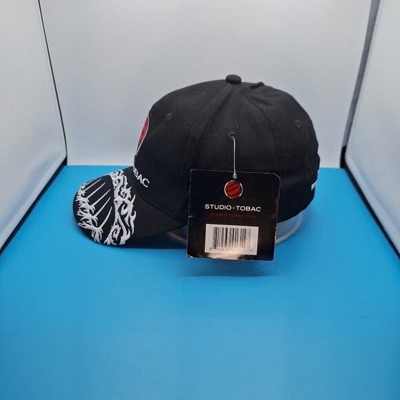 Studio Tobac Fitted Hat Size L/XL With A White Design On Cap - Picture 3 of 7